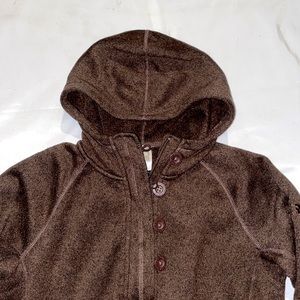 North Face pullover 3/4 zip hoodie